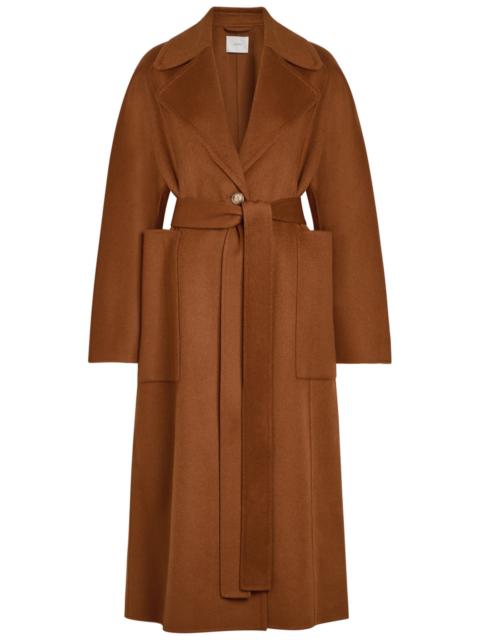 JOSEPH Joseph Spencer Belted Wool and Cashmere-blend Trench Coat