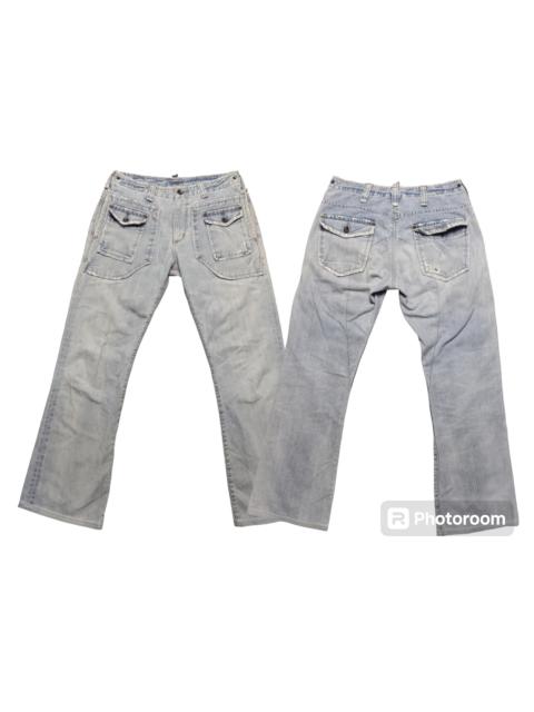 Other Designers Edwin × Hysteric Glamour × Le Grande Bleu (L.G.B.) - Distressed Jean Edwin Bushpants