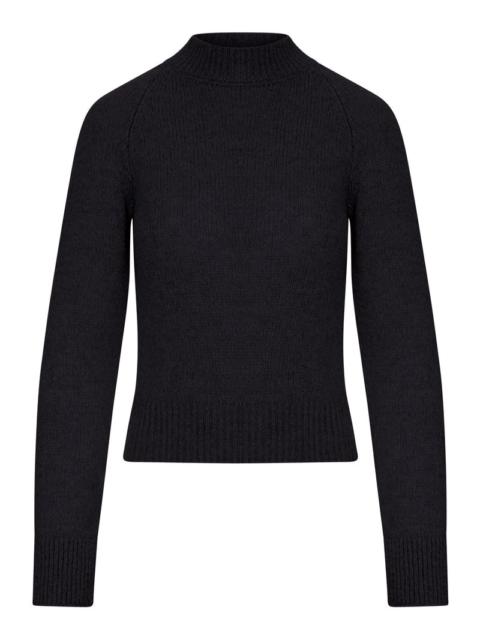 Dries Van Noten Dries Van Noten Women Cropped Mohair Sweater With High Neck