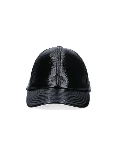 courrèges 'reedition' Vinyl Baseball Cap