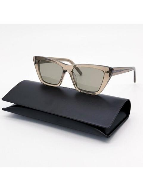 SAINT LAURENT NEW SAINT LAURENT SL276 MICA 043 SUNGLASSES WOMEN BROWN