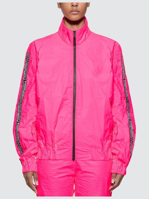 FIORUCCI TYVEK NEON PINK BOMBER JACKET