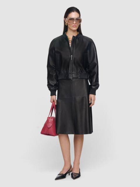 JOSEPH Quinn Soft Nappa Leather Jacket