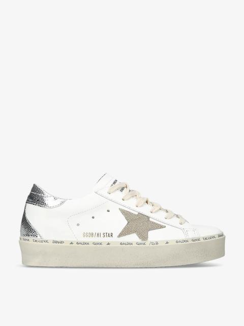 Hi Star 10380 leather low-top trainers