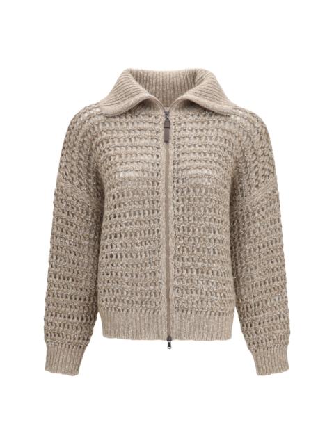 Brunello Cucinelli Brunello Cucinelli Cashmere Cardigan Beige Women