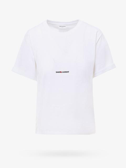 Saint Laurent Woman T-Shirt Woman White T-Shirts