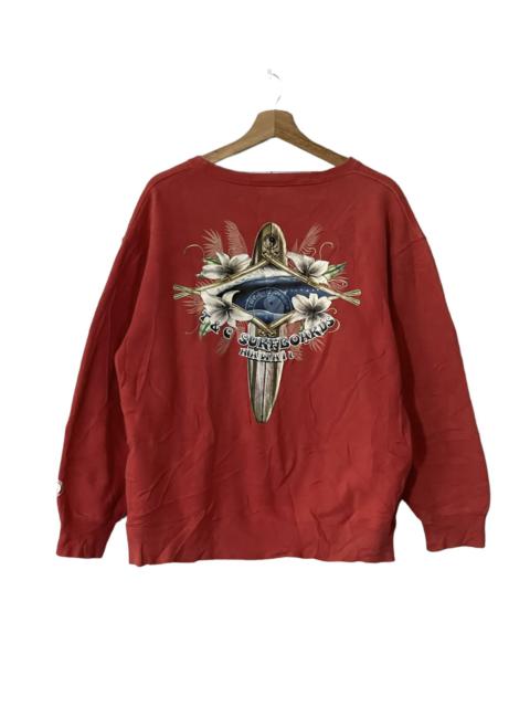 Other Designers Vintage - Vintage T&C Surf Boards Hawaii Big Logo Sweatshirt