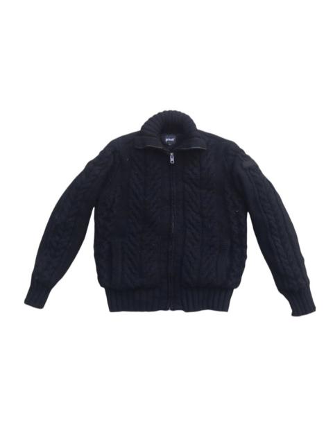 Other Designers Vintage - Vintage Schott NYC Cabel Knit Bombers Jacket