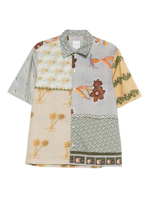 Paul Smith Paul Smith Men Printed Cotton Shirt