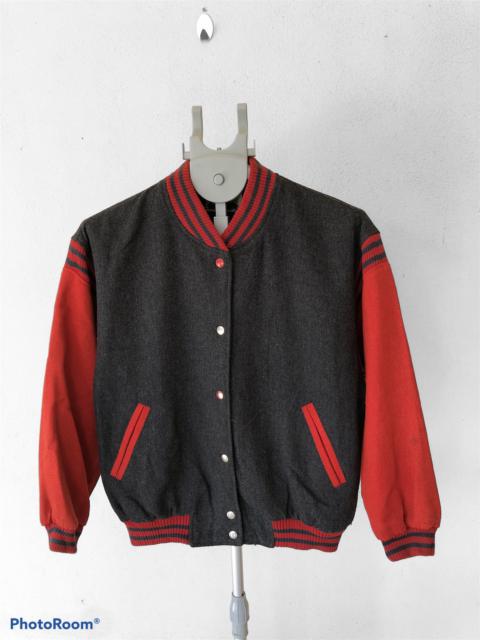 Other Designers Japanese Brand - 🔥RARE VINTAGE RY MARY VARSITY BOMBER JACKET