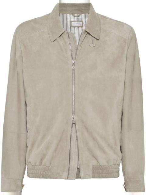 Brunello Cucinelli Leather Jacket