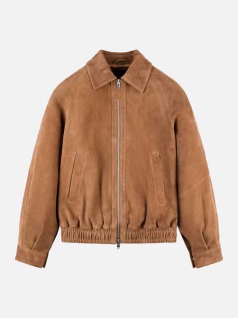 HOGAN Bomber jacket in suede