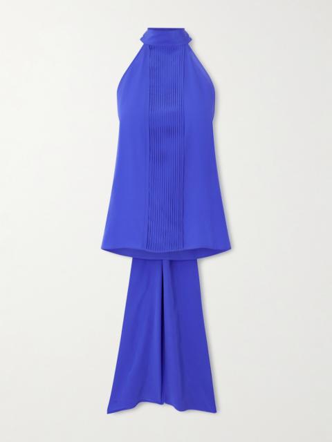 TOM FORD Pleated Silk-crepe De Chine Blouse