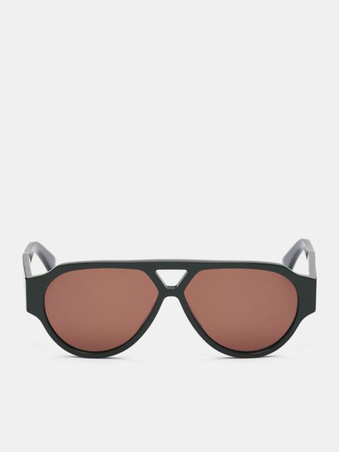 Bottega Veneta Soft Aviator Sunglasses