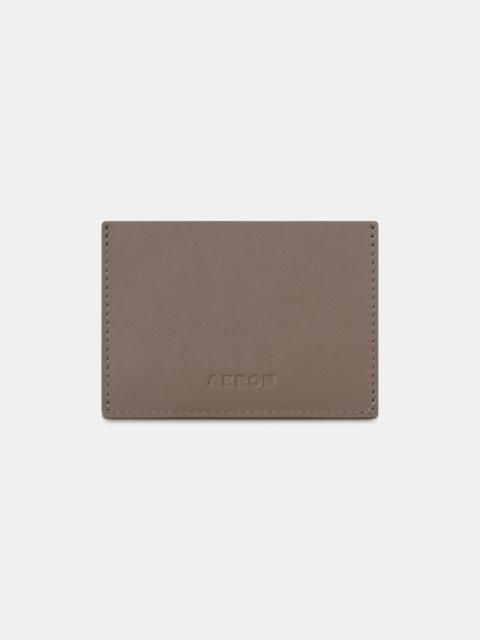 AERON EMIL
Leather cardholder