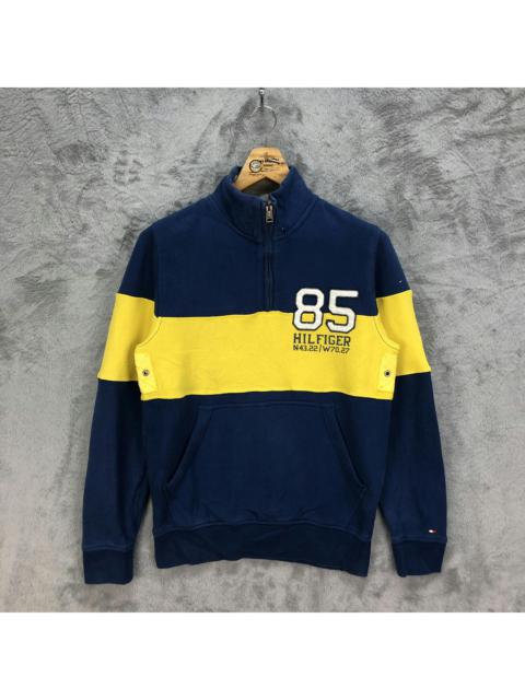 Other Designers Tommy Hilfiger - Tommy Half Zip Turtleneck Colorblock Sweatshirts #4865-21