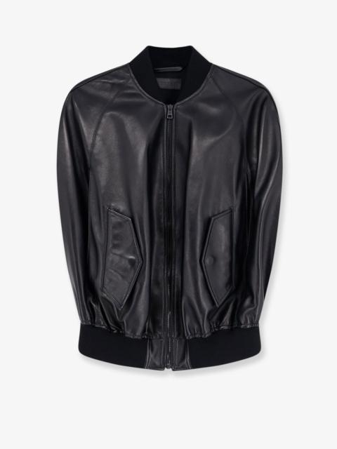 BALENCIAGA Balenciaga Sleeveless Leather Jacket Black
