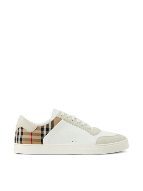 Burberry Stevie leather sneakers