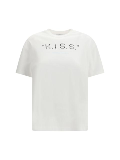 Off-White Off-white Kiss Quote T-shirt White-Black