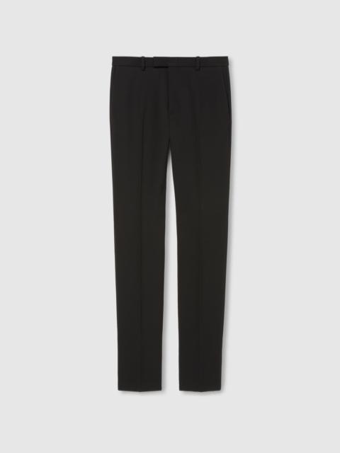 GUCCI Dry crêpe wool pant