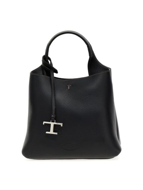 Tod's Tods T Logo Plaque Tote Bag
