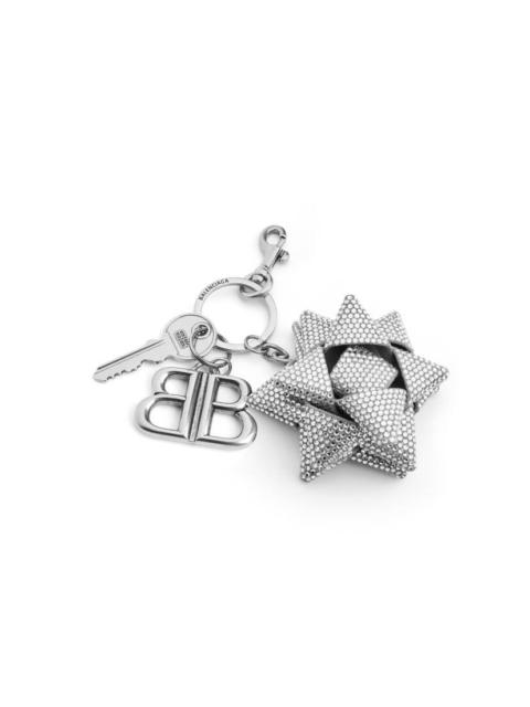 BALENCIAGA Women's Charm/keychain Gifting Bow in Crystal