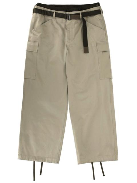 sacai COTTON CARGO PANTS