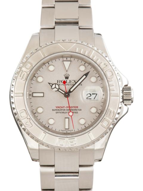 ROLEX Used Rolex Yacht-Master Ref 16622 Platinum Bezel