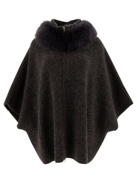 Giovi - Giovi Wool And Cashmere Poncho