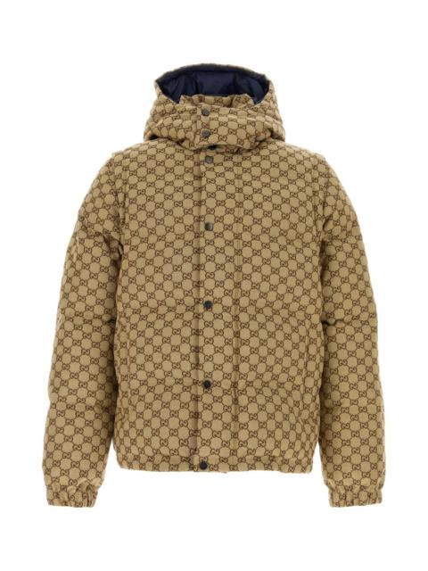 GUCCI Gucci Men Gg Fabric Down Jacket