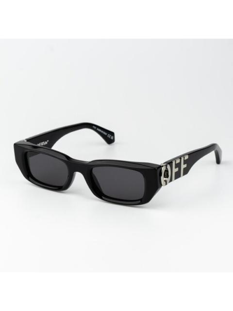 Off-White Off-White FILLMORE Men Sunglasses Black Grey Square OERI124 FILLMORE 1007