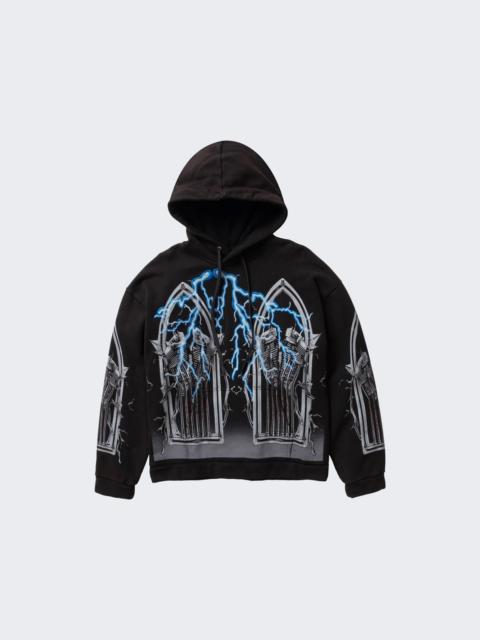 WHO DECIDES WAR Engine Hooded Pullover Coal