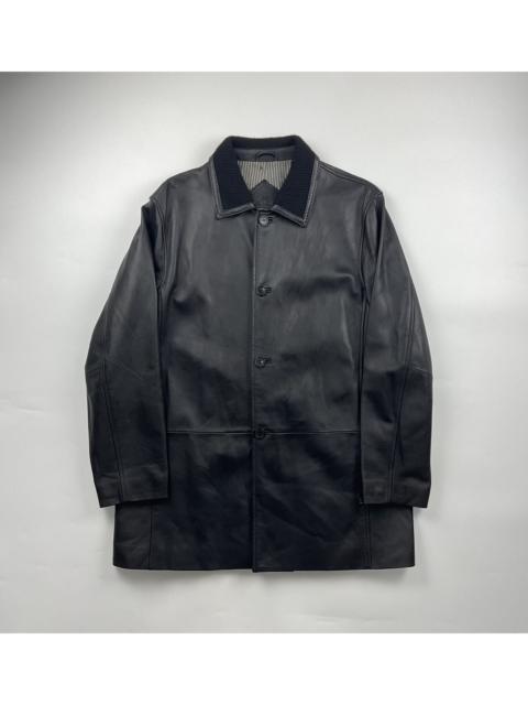 BALENCIAGA Vintage Balenciaga Leather Jacket