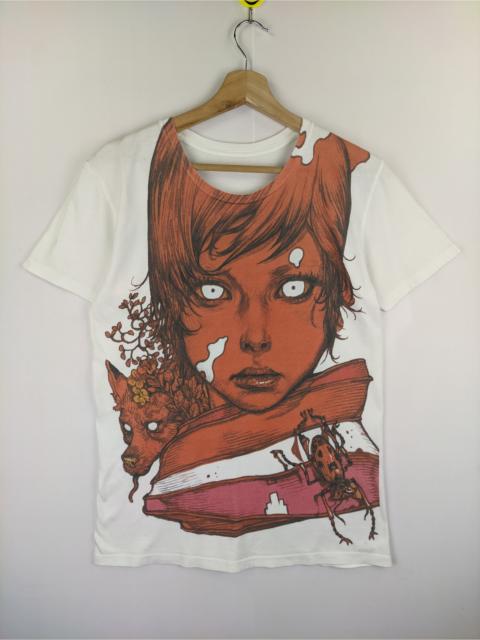 Other Designers Brand - Steals🔥T Shirt Art Abstract Face Printed Tee(Combo Tee PM)