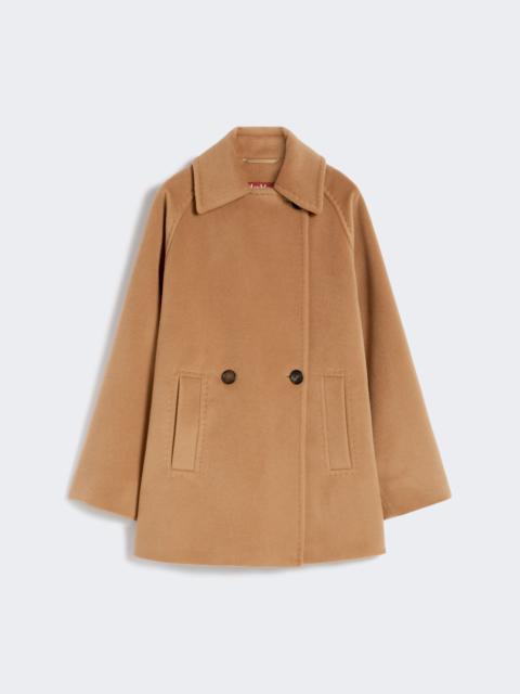 Max Mara ARIANO Double-breasted wool peacoat