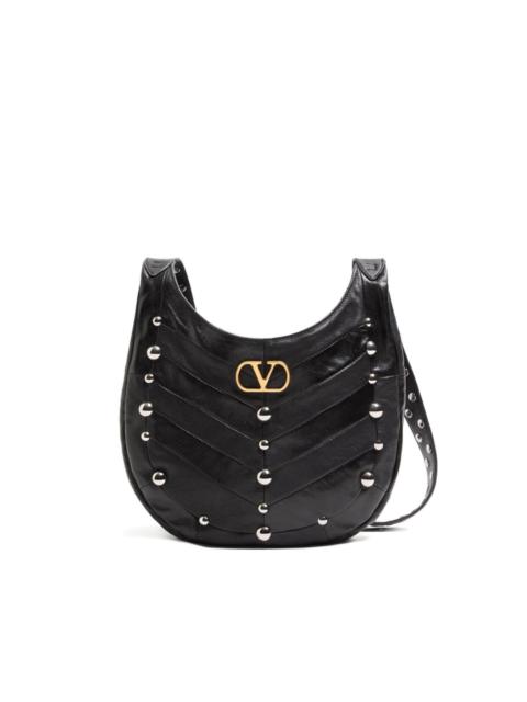 Valentino small Hoboho chevron-quilted studded shoulder bag
