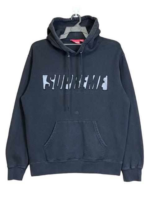 Supreme OG SUPREME REFLECTIVE CUTOUT HOODED SWEATS