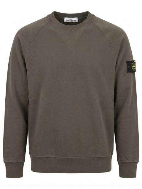 Stone Island Stone Island Men Organic Cotton Fleece Sweatshirt