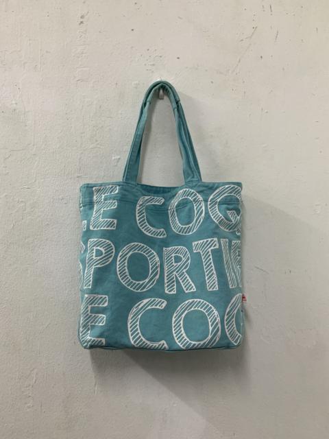 Other Designers Le Coq Sportif Big Print Front Tote Bag