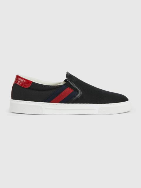 GUCCI Gucci Ace Web Slip On Sneakers