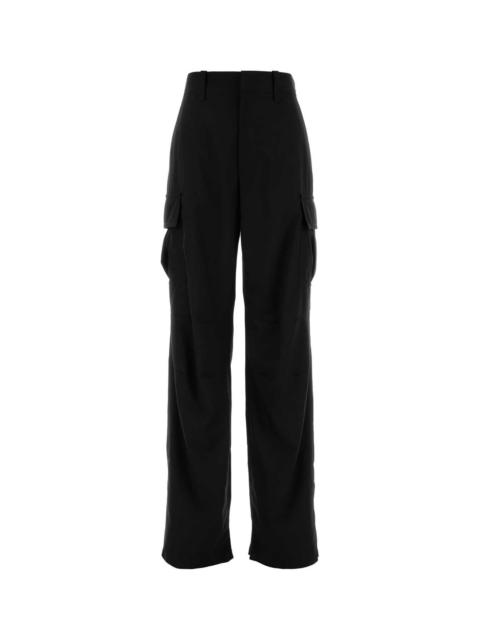 Bottega Veneta Bottega Veneta Women Black Wool Cargo Pant