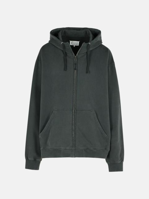 Maison Margiela BLACK COTTON SWEATSHIRT