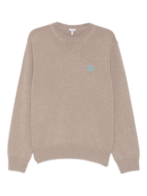 Loewe Loewe Men Anagram Wool Sweater