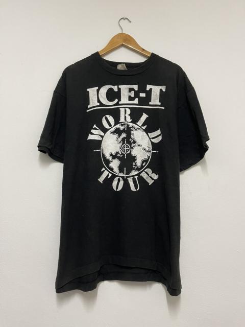Other Designers Vintage - Vintage 90’s Ice-T “ Louder Than Fuck “ World Tour Rap A1