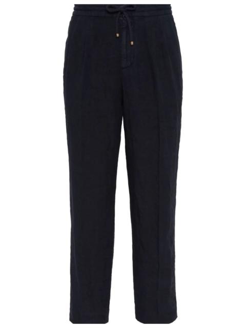 Brunello Cucinelli Garment-Dyed Leisure Fit Pants