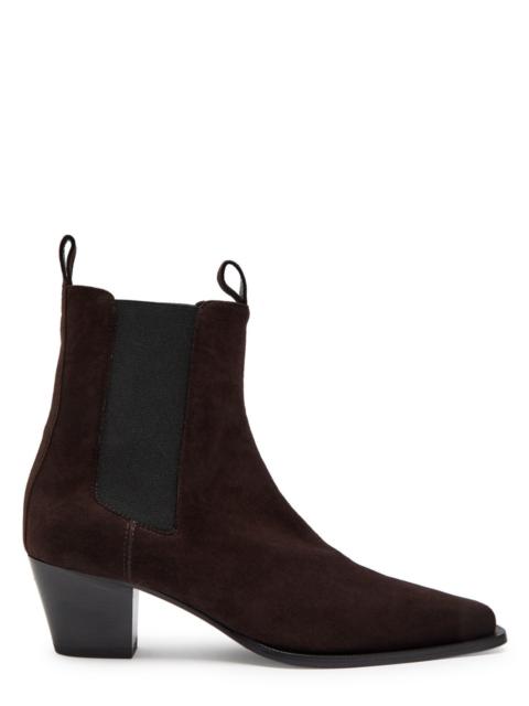 TOTEME Toteme The City 45 Suede Chelsea Boots