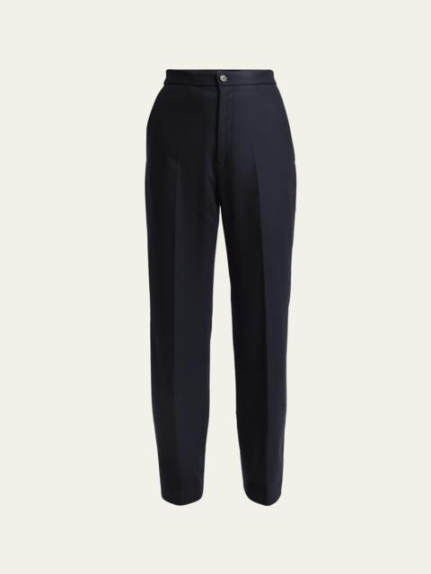 SETCHU Flannel Straight Leg Pants
