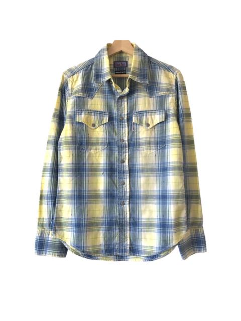 Other Designers Japanese Brand - Blue Blue Japan H.R Market Japan Indigo Dyed Western Shirt