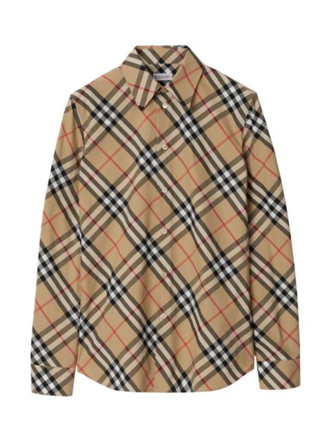 Burberry Check cotton shirt