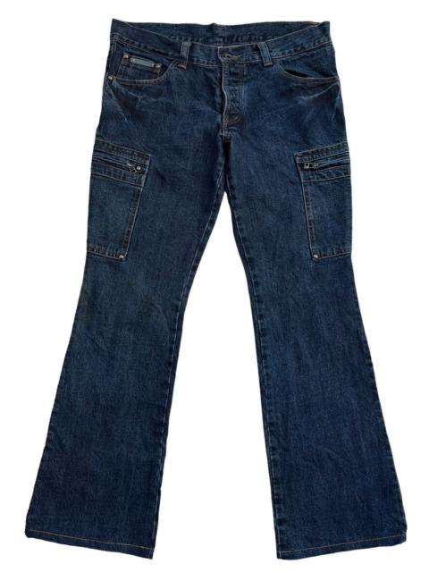 Other Designers 5351 POUR LES HOMMES - 5351 Pour Les Homme Japan Flare Cargo Denim Jeans 34x31